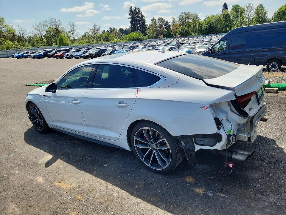 2018 Audi S5 მანქანა იყიდება აუქციონზე, vin: WAUB4CF55JA092409, აუქციონის ნომერი: 51828536