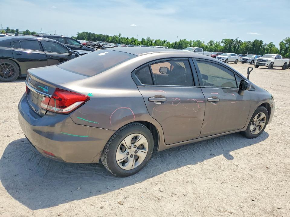 Продажа на аукционе авто 2013 Honda Civic, vin: 19XFB2E51DE099302, номер лота: 53835886