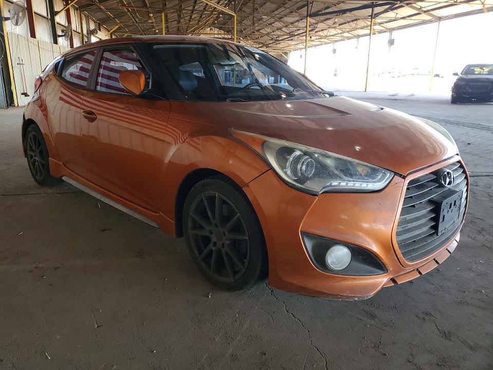 2013 Hyundai Veloster მანქანა იყიდება აუქციონზე, vin: KMHTC6AE6DU135821, აუქციონის ნომერი: 52011176