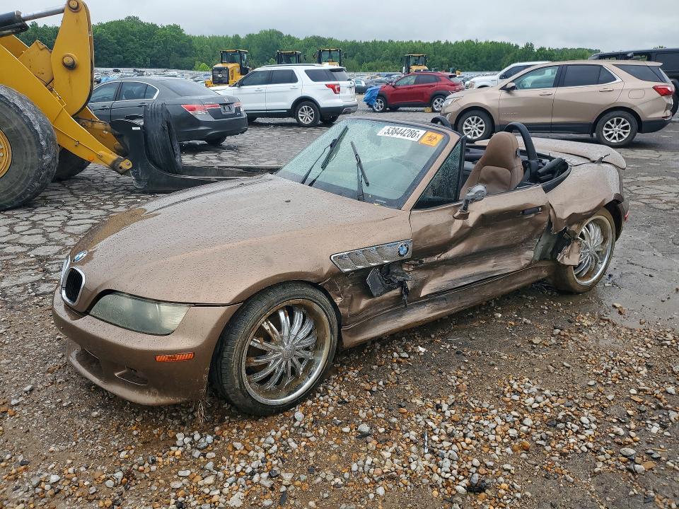 53844286 :رقم المزاد ، 4USCH3340YLF71159 vin ، 2000 Bmw Z3 مزاد بيع