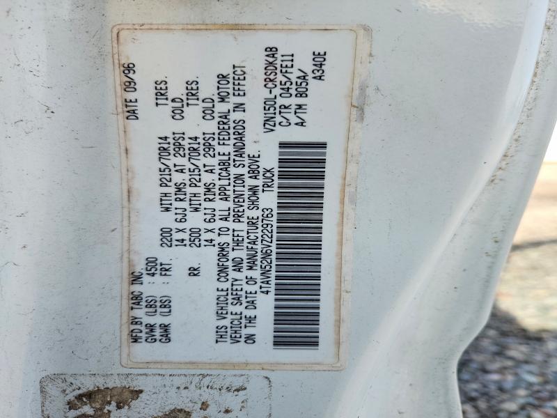 Aukcja sprzedaży 1997 Toyota Tacoma, vin: 4TAVN52N6VZ229763, numer aukcji: 53200216