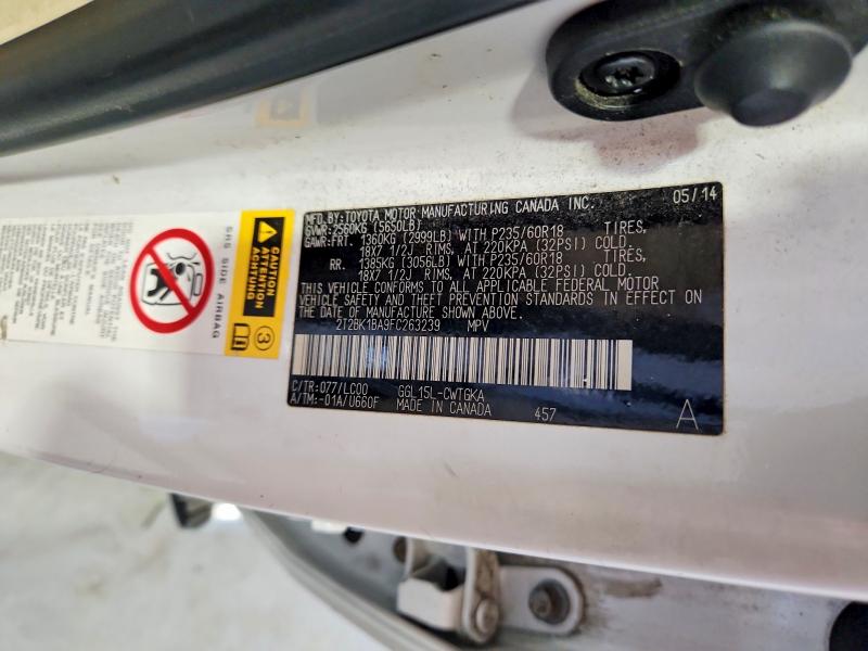 Продажа на аукционе авто 2015 Lexus Rx 350, vin: 2T2BK1BA9FC263239, номер лота: 55352976