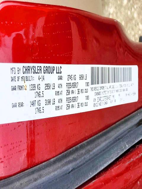 Продаж на аукціоні авто 2014 Chrysler Town & Country, vin: 2C4RC1CG7ER364927, номер лоту: 52404306