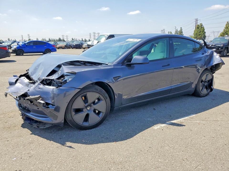 2021 Tesla Model 3 მანქანა იყიდება აუქციონზე, vin: 5YJ3E1EB3MF875594, აუქციონის ნომერი: 53775876