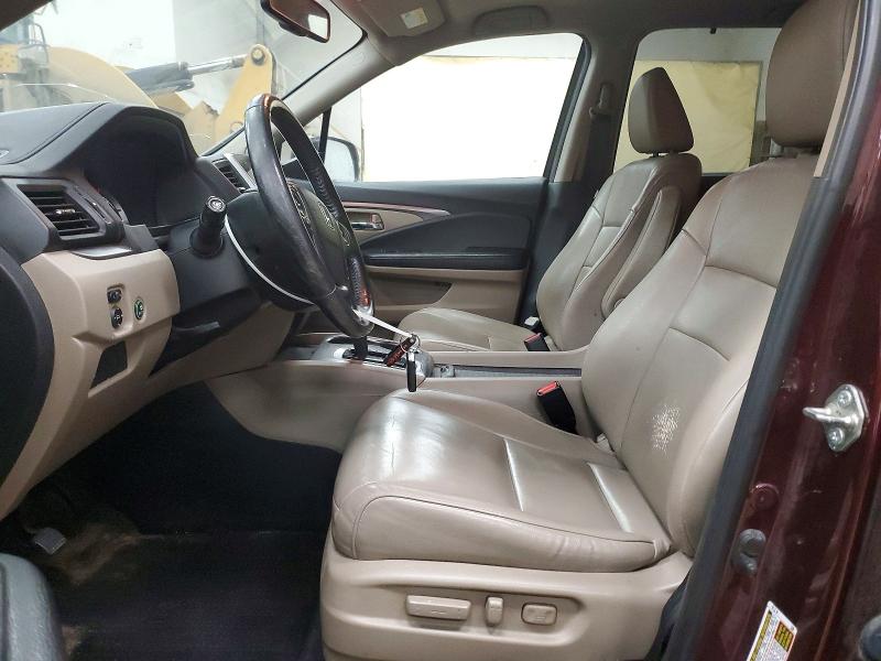 Продажа на аукционе авто 2017 Honda Pilot, vin: 5FNYF6H89HB071788, номер лота: 52401626
