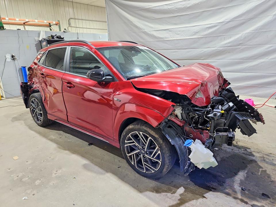 55098916 :رقم المزاد ، KM8K3CA36NU926487 vin ، 2022 Hyundai Kona مزاد بيع