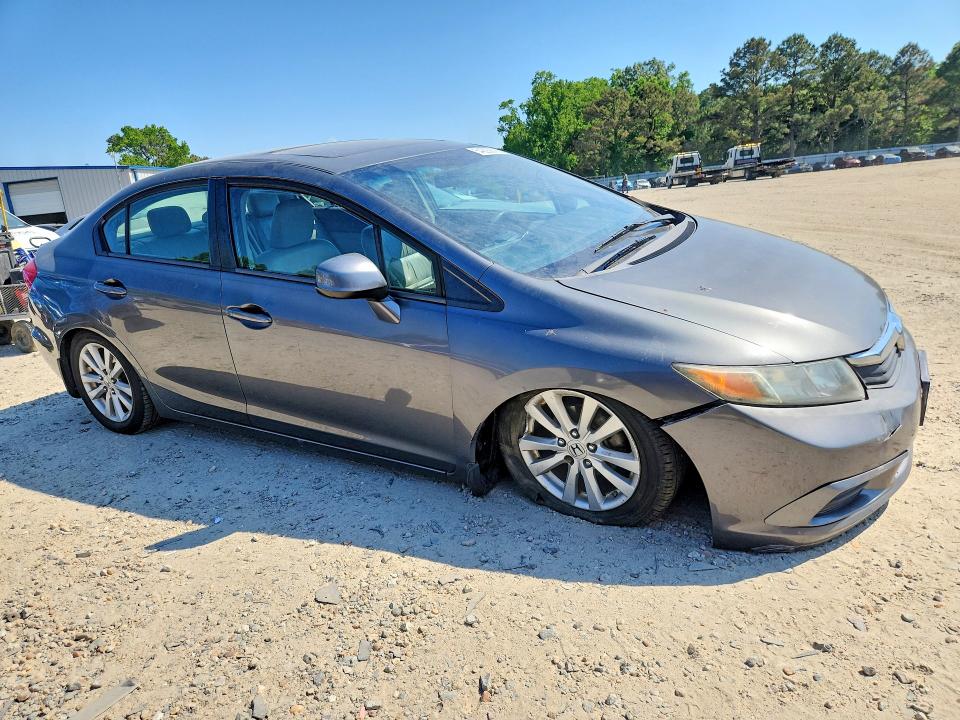 2012 Honda Civic მანქანა იყიდება აუქციონზე, vin: 19XFB2F99CE021687, აუქციონის ნომერი: 54225876