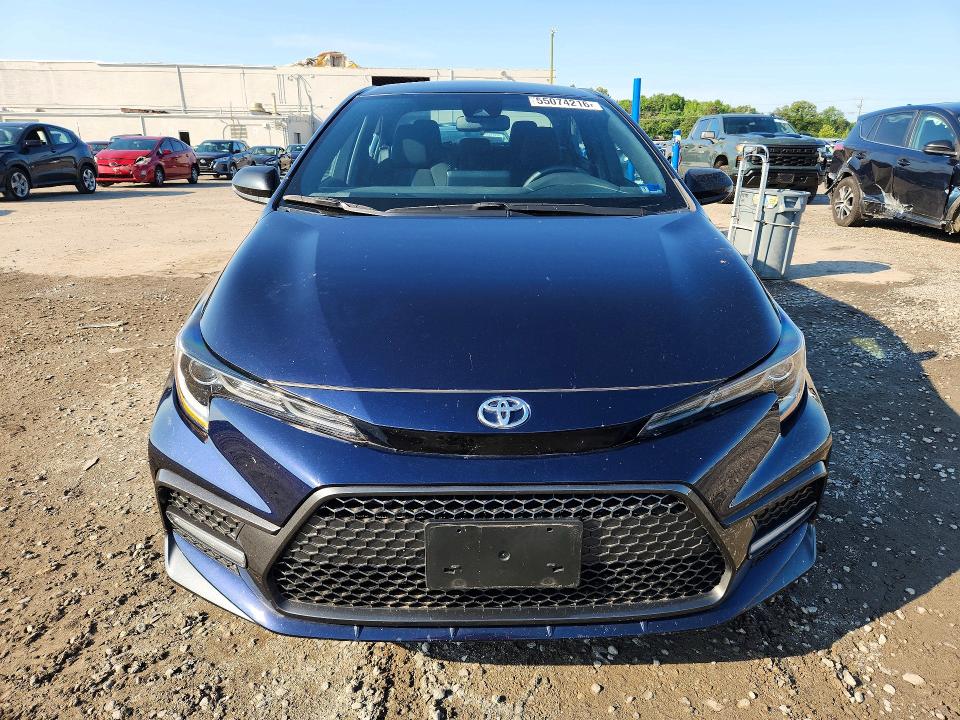 55074216 :رقم المزاد ، 5YFS4MCE5NP139243 vin ، 2022 Toyota Corolla مزاد بيع