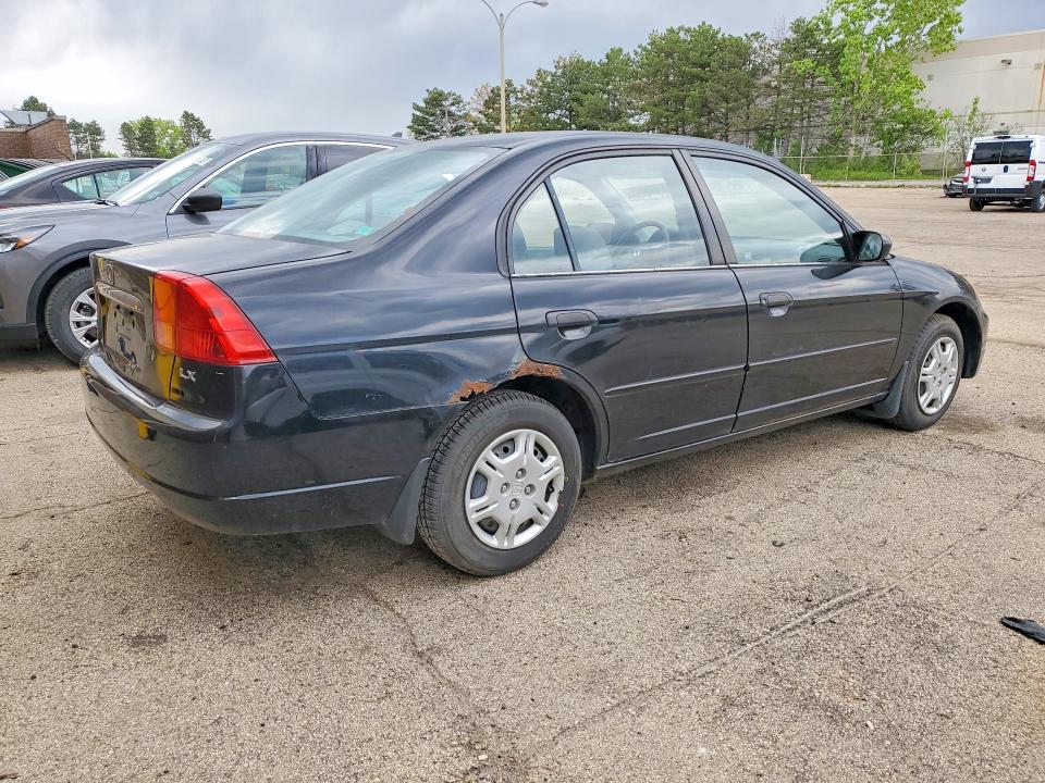 53009806 :رقم المزاد ، JHMES16521S008405 vin ، 2001 Honda Civic مزاد بيع