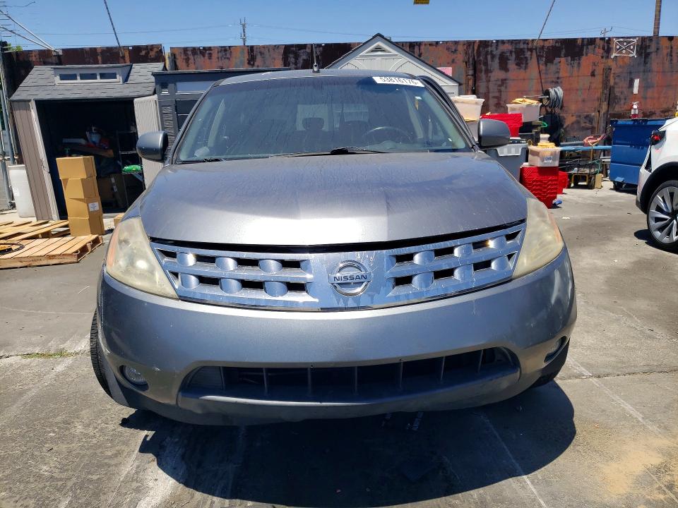 Продажа на аукционе авто 2005 Nissan Murano, vin: JN8AZ08W45W420551, номер лота: 53816176