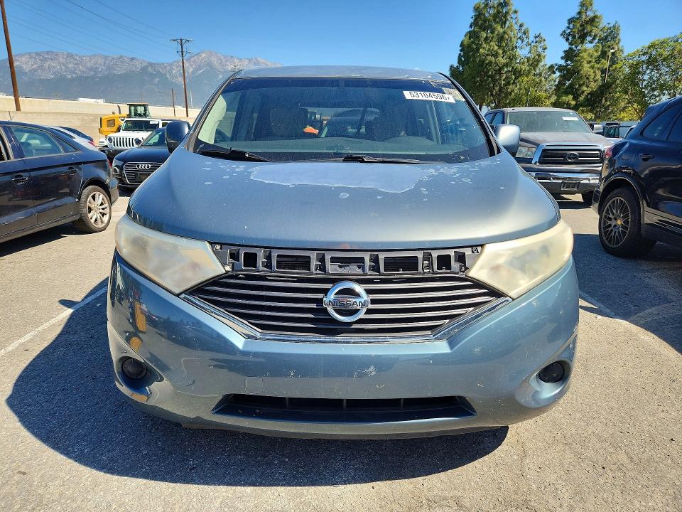 Aukcja sprzedaży 2012 Nissan Quest, vin: JN8AE2KP7C9051530, numer aukcji: 53104596