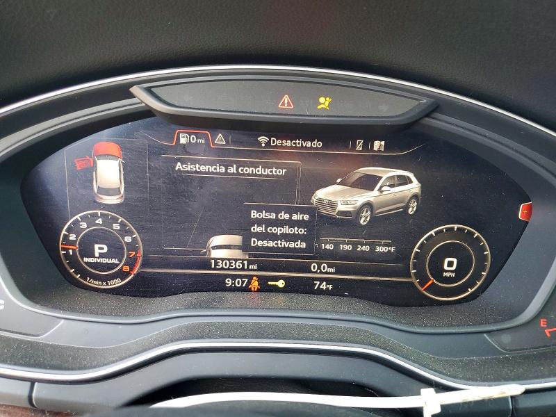 Продаж на аукціоні авто 2018 Audi Q5, vin: WA1CNAFY6J2007407, номер лоту: 53816066