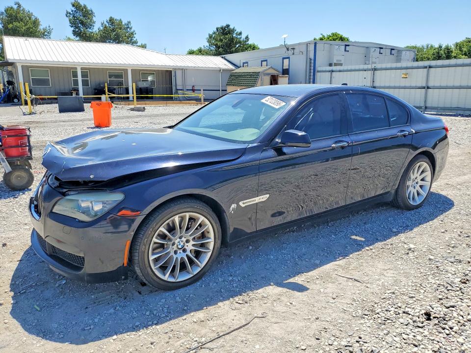 2011 Bmw 750 მანქანა იყიდება აუქციონზე, vin: WBAKC6C52BC395081, აუქციონის ნომერი: 52123096