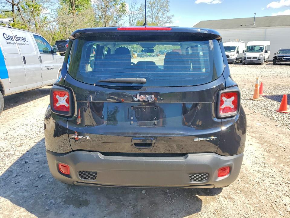 2020 Jeep Renegade მანქანა იყიდება აუქციონზე, vin: ZACNJBAB7LPL23925, აუქციონის ნომერი: 53597326