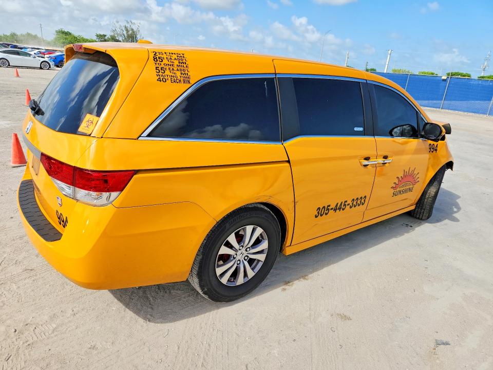 Продаж на аукціоні авто 2017 Honda Odysseyexl, vin: 5FNRL5H65HB023565, номер лоту: 55278906