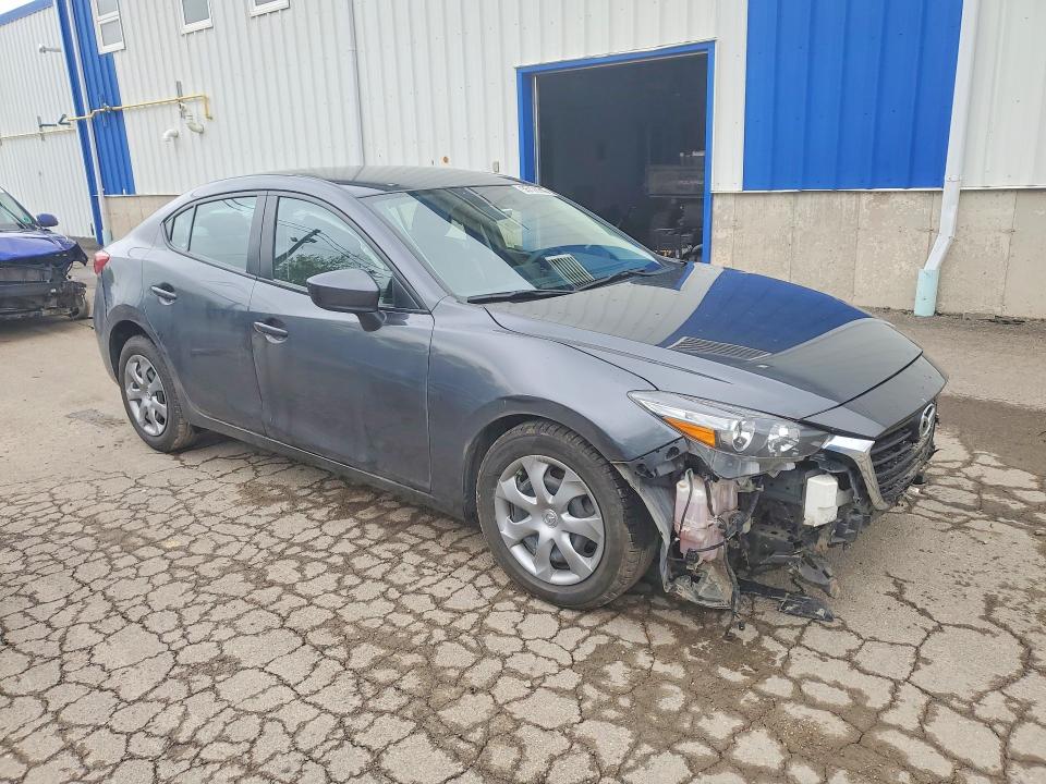 55128616 :رقم المزاد ، JM1BN1U76H1135514 vin ، 2017 Mazda 3 مزاد بيع