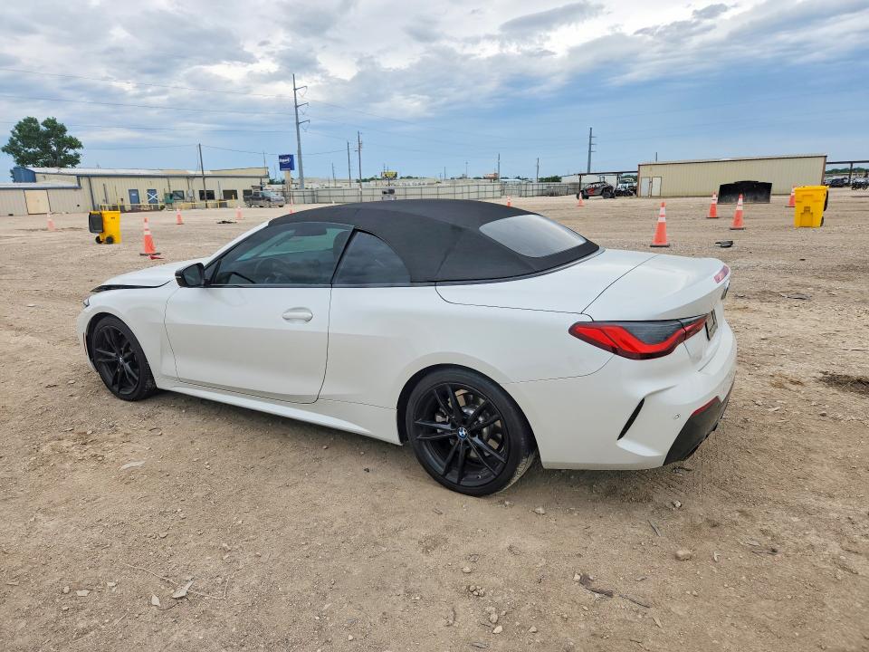 Продаж на аукціоні авто 2022 Bmw 430i, vin: WBA23AT06NCK65607, номер лоту: 52697666