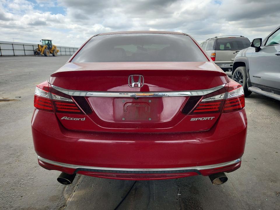 55016746 :رقم المزاد ، 1HGCR2F52GA166494 vin ، 2016 Honda Accord مزاد بيع