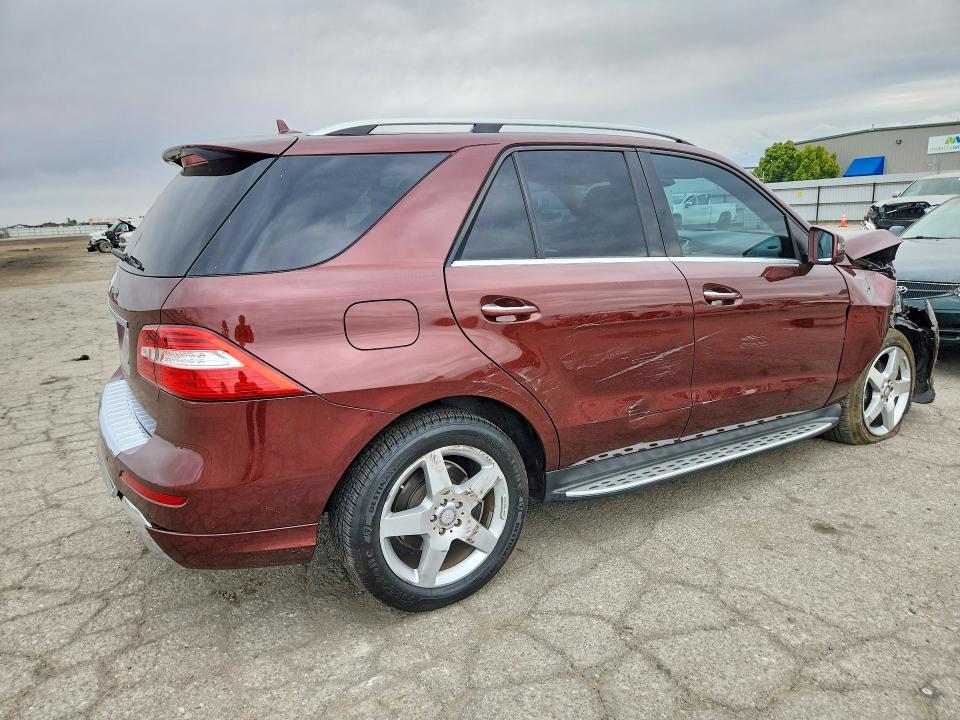 Продаж на аукціоні авто 2015 Mercedes-benz Ml, vin: 4JGDA5JB3FA452261, номер лоту: 55454306