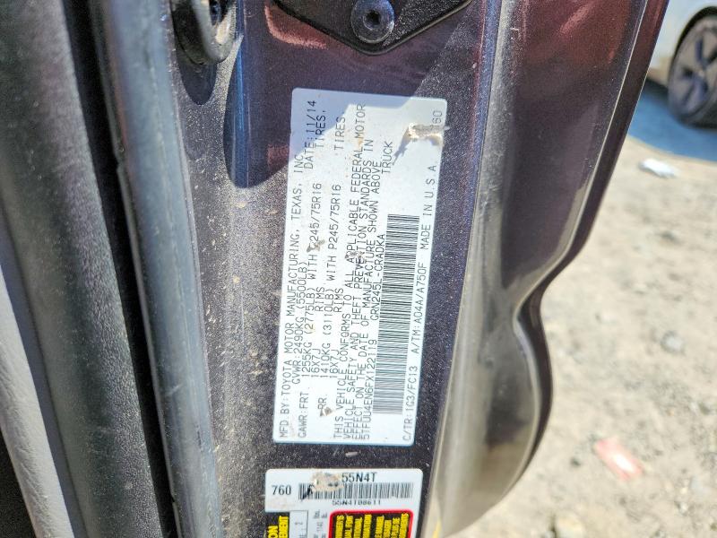 53273176 :رقم المزاد ، 5TFUU4EN6FX122119 vin ، 2015 Toyota Tacoma مزاد بيع