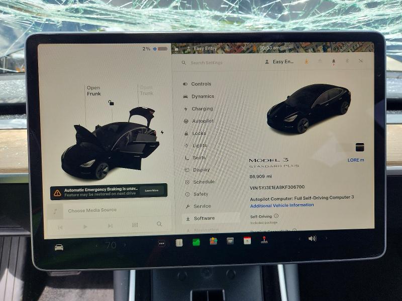 52390906 :رقم المزاد ، 5YJ3E1EA8KF306700 vin ، 2019 Tesla Model 3 مزاد بيع