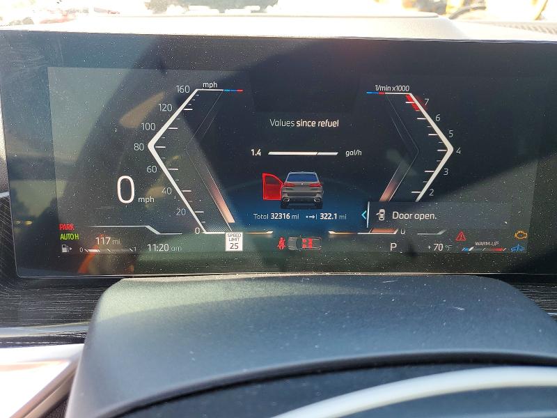 52536306 :رقم المزاد ، 5UX23EU07R9U24385 vin ، 2024 Bmw X5 مزاد بيع