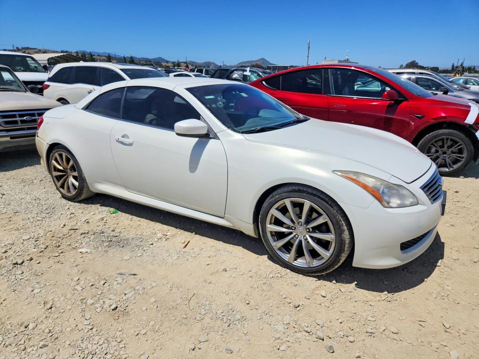 53804856 :رقم المزاد ، JN1CV6FE3AM352975 vin ، 2010 Infiniti G37 Convertible مزاد بيع