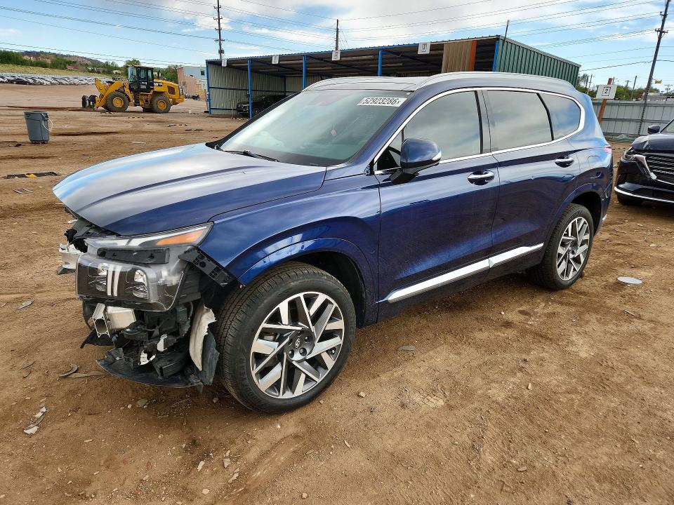52923286 :رقم المزاد ، 5NMS5DAL5MH363202 vin ، 2021 Hyundai Santa Fe مزاد بيع