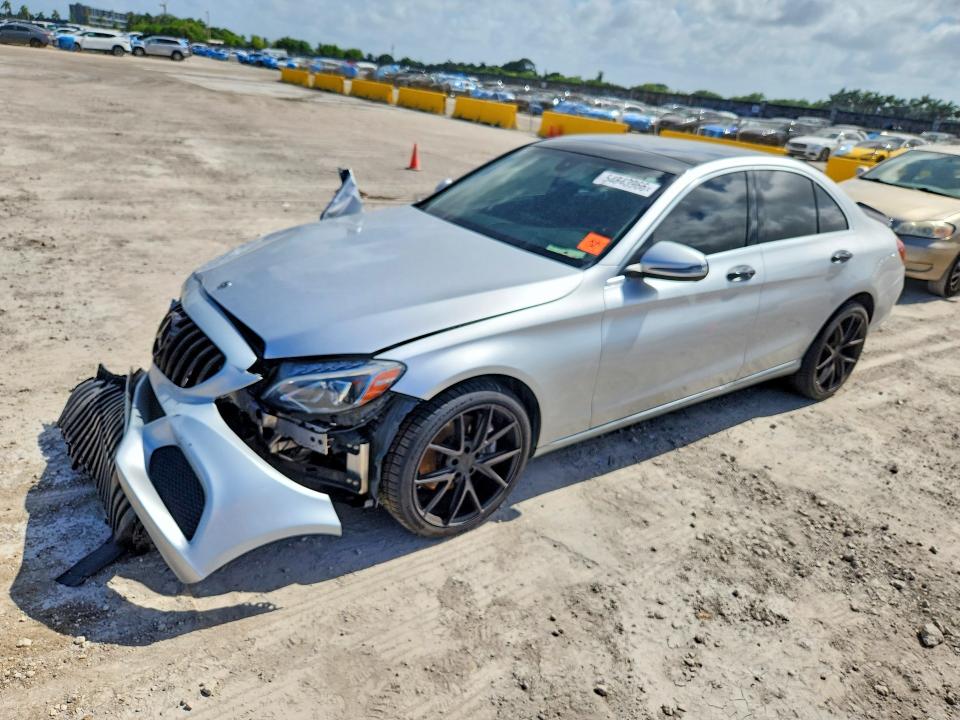 2018 Mercedes-benz C მანქანა იყიდება აუქციონზე, vin: 55SWF4KB3JU247982, აუქციონის ნომერი: 54843966