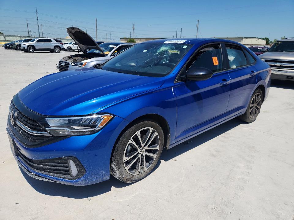 Продажа на аукционе авто 2024 Volkswagen Jetta, vin: 3VWBM7BU2RM088997, номер лота: 53417966