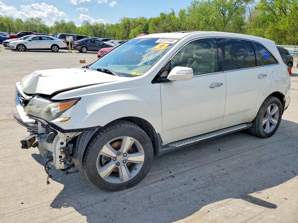 2012 Acura Mdx მანქანა იყიდება აუქციონზე, vin: 2HNYD2H21CH505788, აუქციონის ნომერი: 52331446