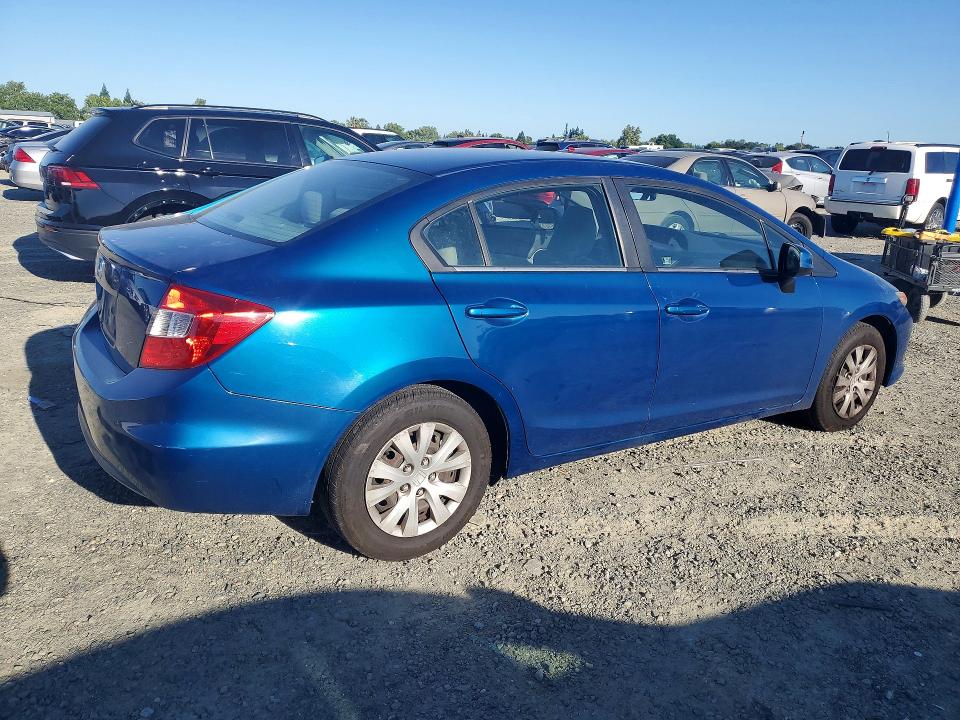 Продаж на аукціоні авто 2012 Honda Civic, vin: 19XFB2F54CE360368, номер лоту: 53460406