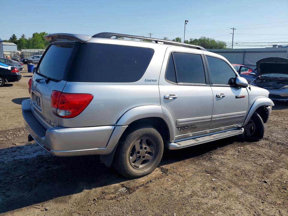 2001 Toyota Sequoia მანქანა იყიდება აუქციონზე, vin: 5TDBT48AX1S001692, აუქციონის ნომერი: 53763946