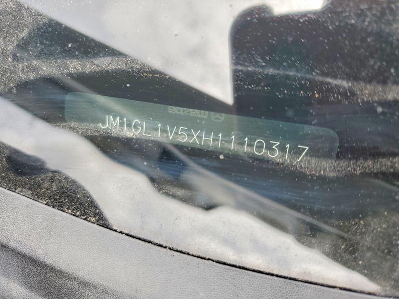 2017 Mazda Mazda 6 მანქანა იყიდება აუქციონზე, vin: JM1GL1V5XH1110317, აუქციონის ნომერი: 51690146