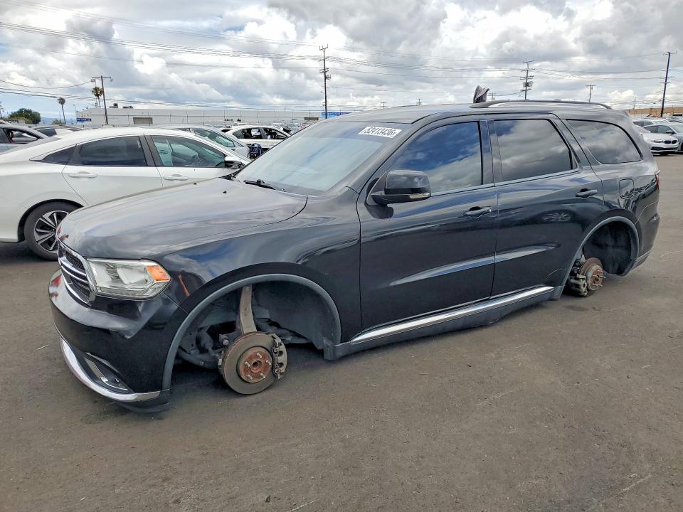 52413436 :رقم المزاد ، 1C4RDHDG9GC361303 vin ، 2016 Dodge Durango مزاد بيع