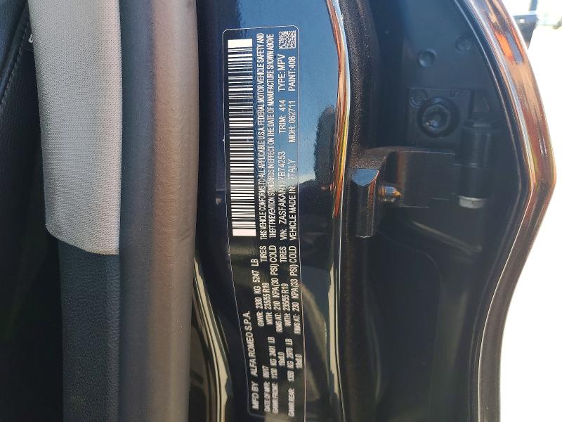 Aukcja sprzedaży 2018 Alfa Romeo Stelvio, vin: ZASFAKAN1J7B74253, numer aukcji: 51956996