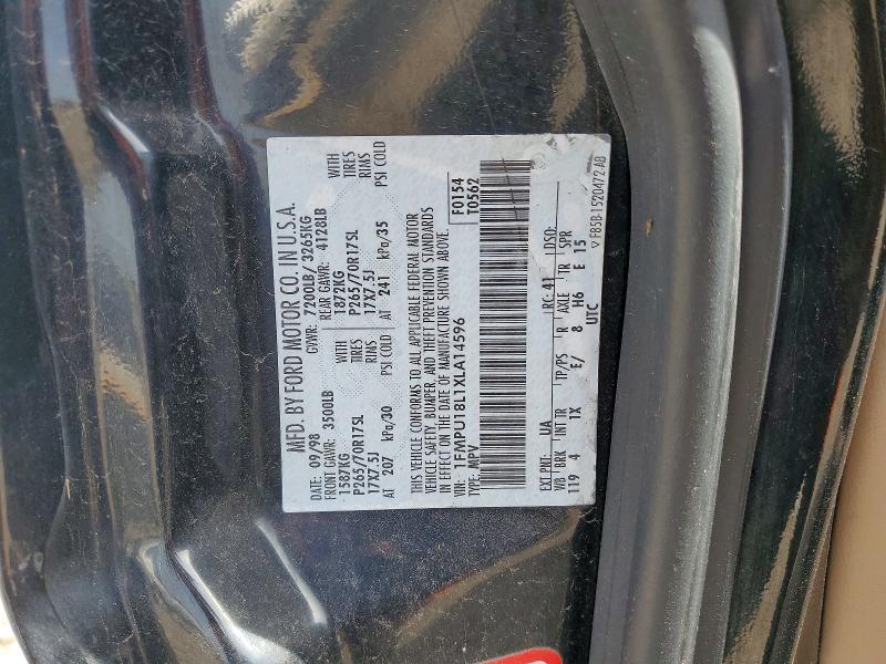Продаж на аукціоні авто 1999 Ford Expedition, vin: 1FMPU18L1XLA14596, номер лоту: 53797986