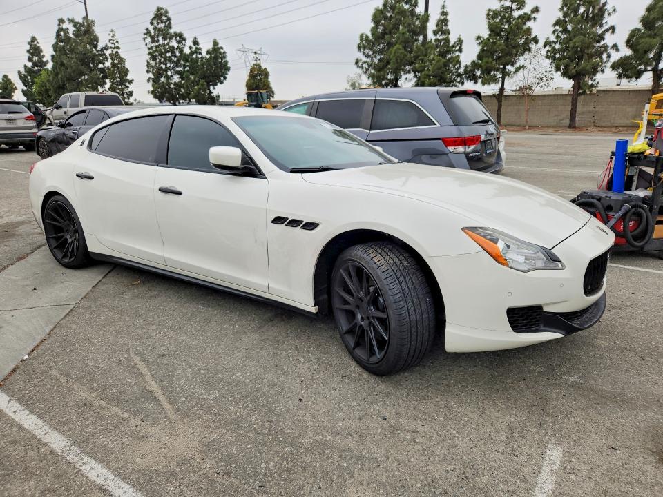53658006 :رقم المزاد ، ZAM56RPA3G1184356 vin ، 2016 Maserati Quattroporte مزاد بيع