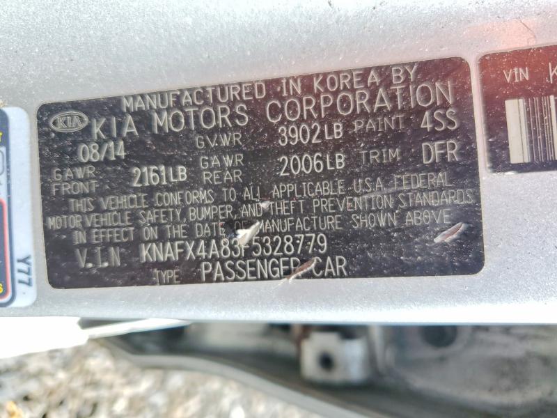 Продаж на аукціоні авто 2015 Kia Forte, vin: KNAFX4A83F5328779, номер лоту: 52900506