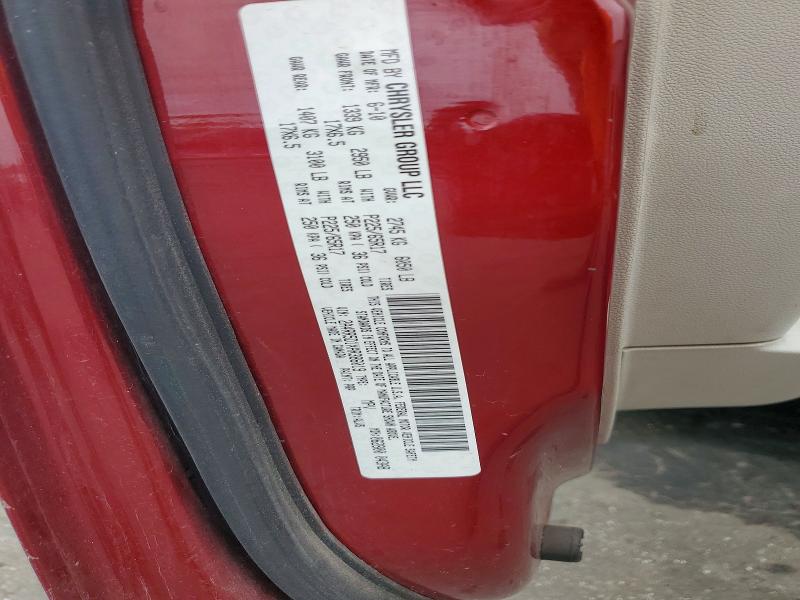 52866926 :رقم المزاد ، 2A4RR5D1XAR386019 vin ، 2010 Chrysler Town & Country مزاد بيع