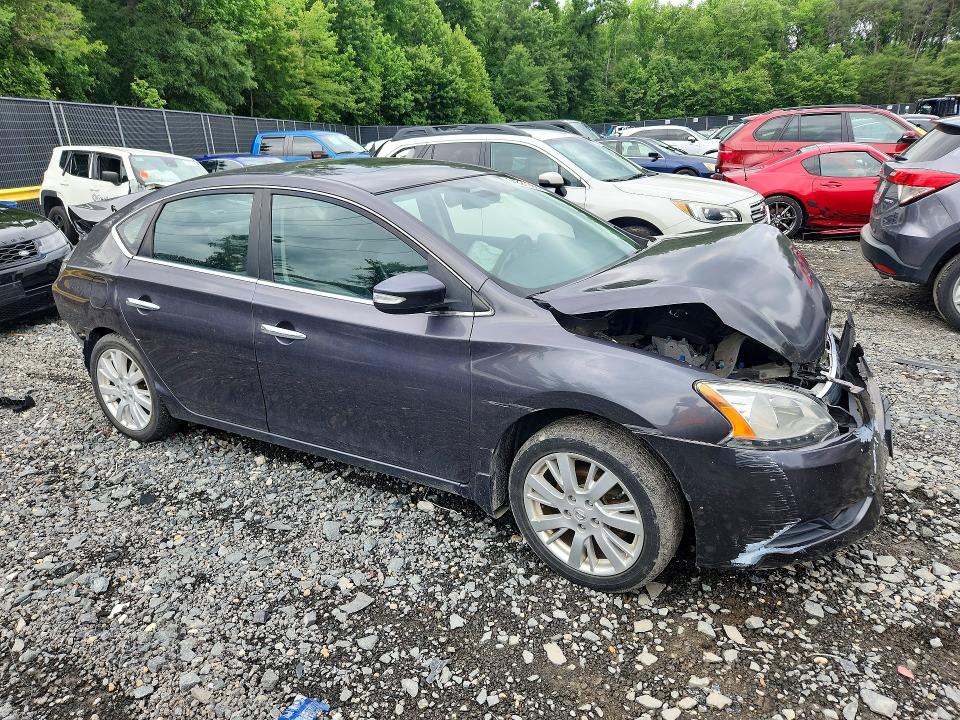 54827906 :رقم المزاد ، 3N1AB7AP0EL611100 vin ، 2014 Nissan Sentra مزاد بيع