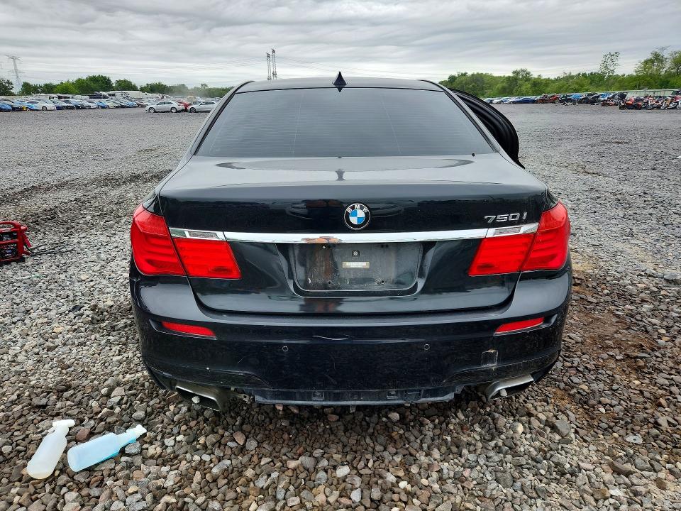 2012 Bmw 750 მანქანა იყიდება აუქციონზე, vin: WBAKC6C57CC396275, აუქციონის ნომერი: 54538946