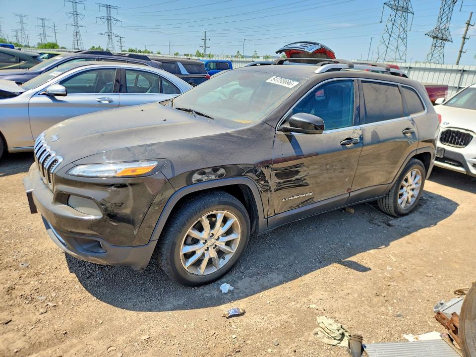 2015 Jeep Cherokee მანქანა იყიდება აუქციონზე, vin: 1C4PJMDS0FW704400, აუქციონის ნომერი: 54728696