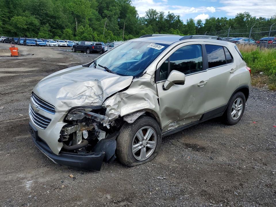 54703616 :رقم المزاد ، 3GNCJPSB5GL266376 vin ، 2016 Chevrolet Trax مزاد بيع