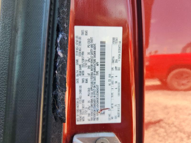 Продаж на аукціоні авто 2014 Ford Escape, vin: 1FMCU0G90EUD80037, номер лоту: 53237686