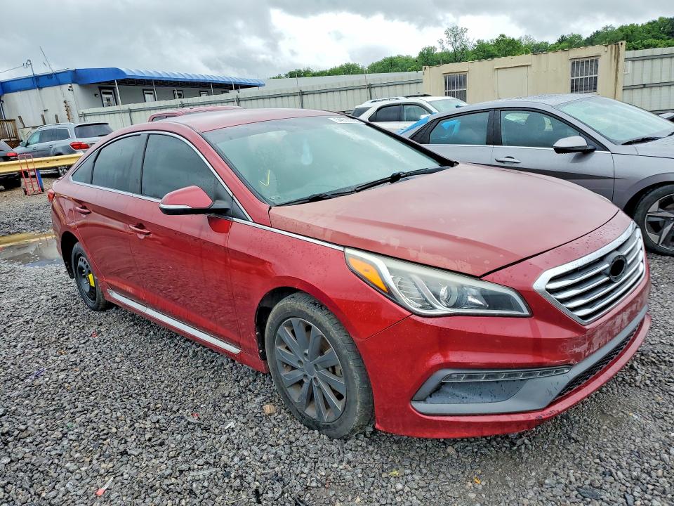 54814306 :رقم المزاد ، 5NPE34AF5FH051951 vin ، 2015 Hyundai Sonata مزاد بيع