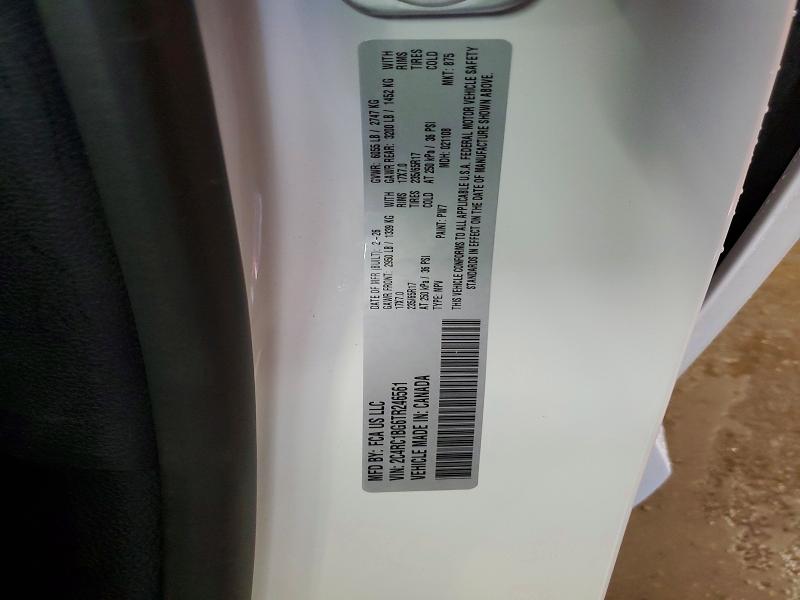 2026 Chrysler Pacifica მანქანა იყიდება აუქციონზე, vin: 2C4RC1BG6TR246561, აუქციონის ნომერი: 53619586