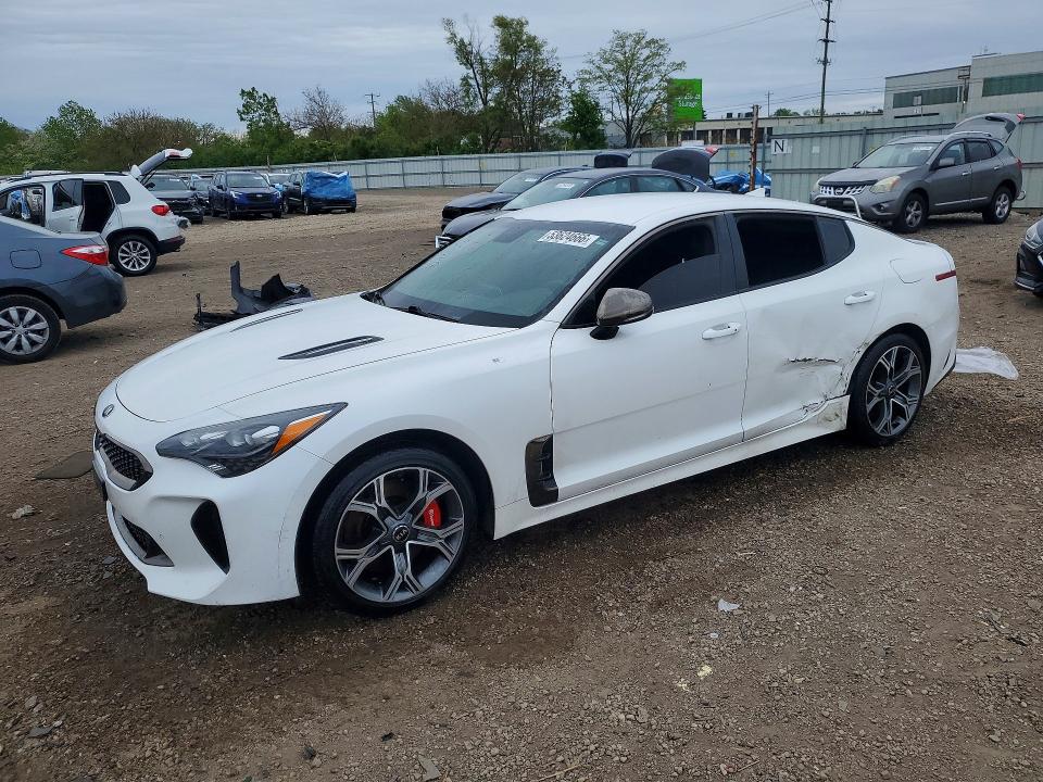 2019 Kia Stinger მანქანა იყიდება აუქციონზე, vin: KNAE35LC8K6045605, აუქციონის ნომერი: 53624666