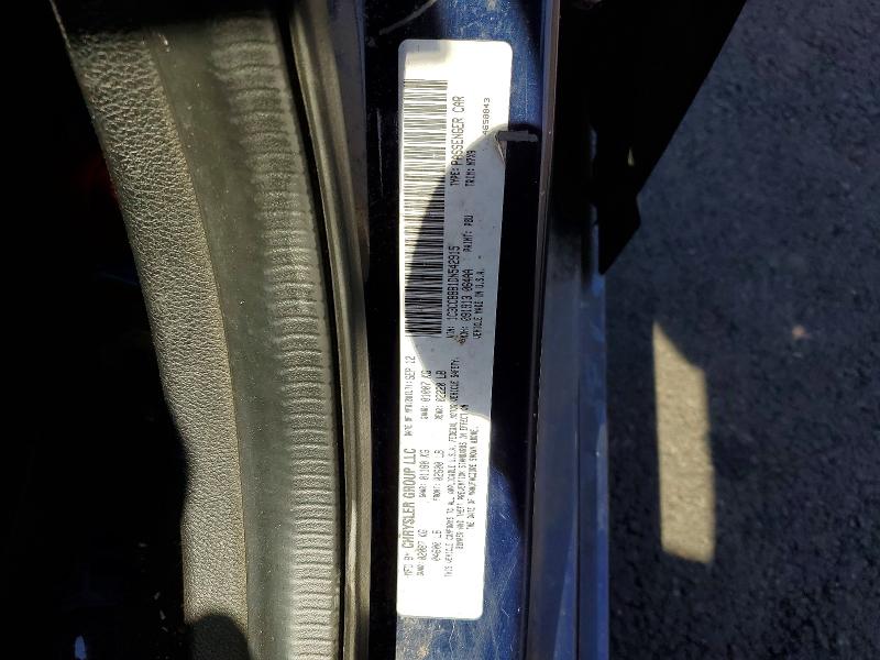 55418406 :رقم المزاد ، 1C3CCBBB1DN542915 vin ، 2013 Chrysler 200 مزاد بيع