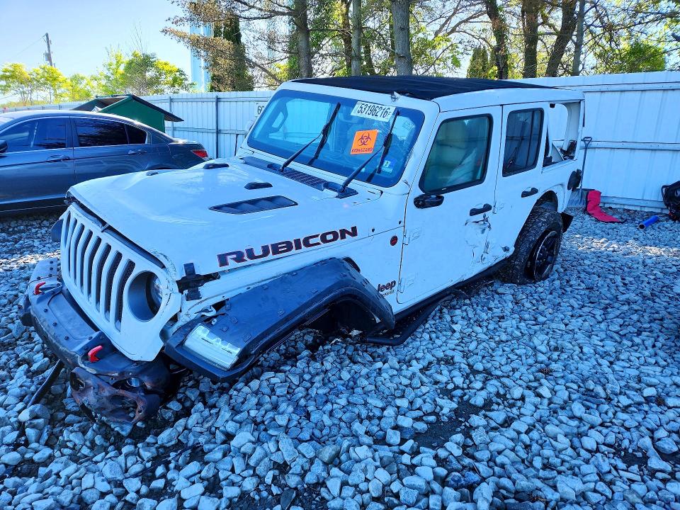 Aukcja sprzedaży 2019 Jeep Wrangler Unlimited, vin: 1C4HJXFN9KW679620, numer aukcji: 53196216
